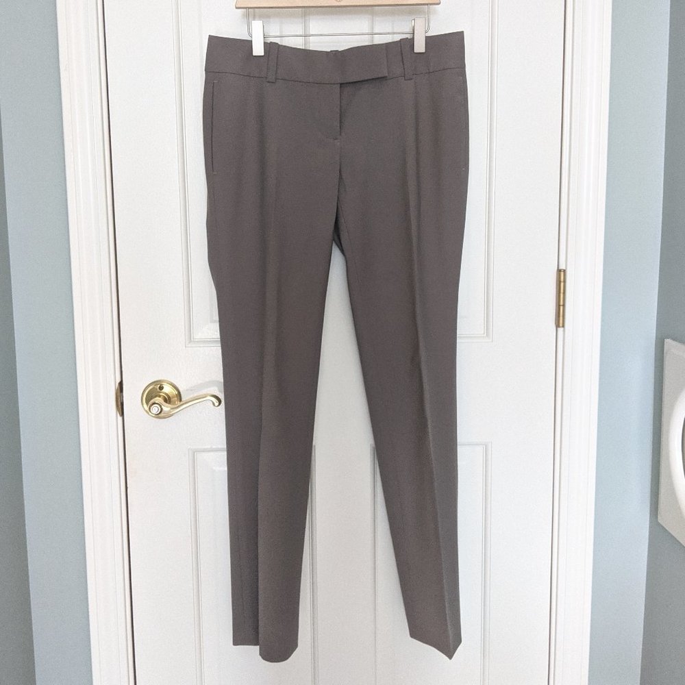 Ann Taylor wool slim gray pants
